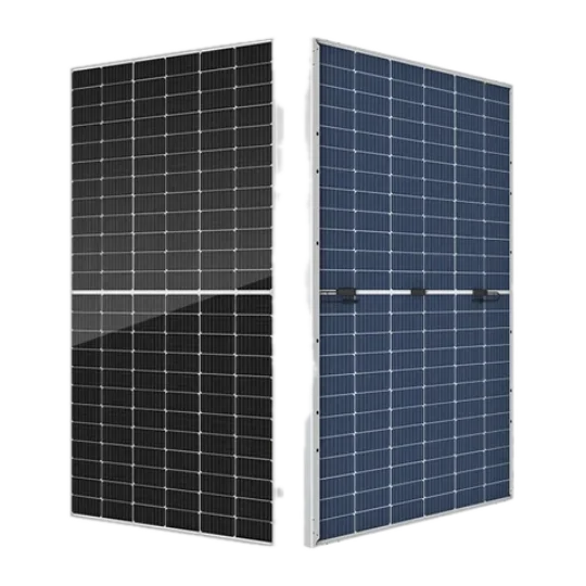 Bifacial solar panels